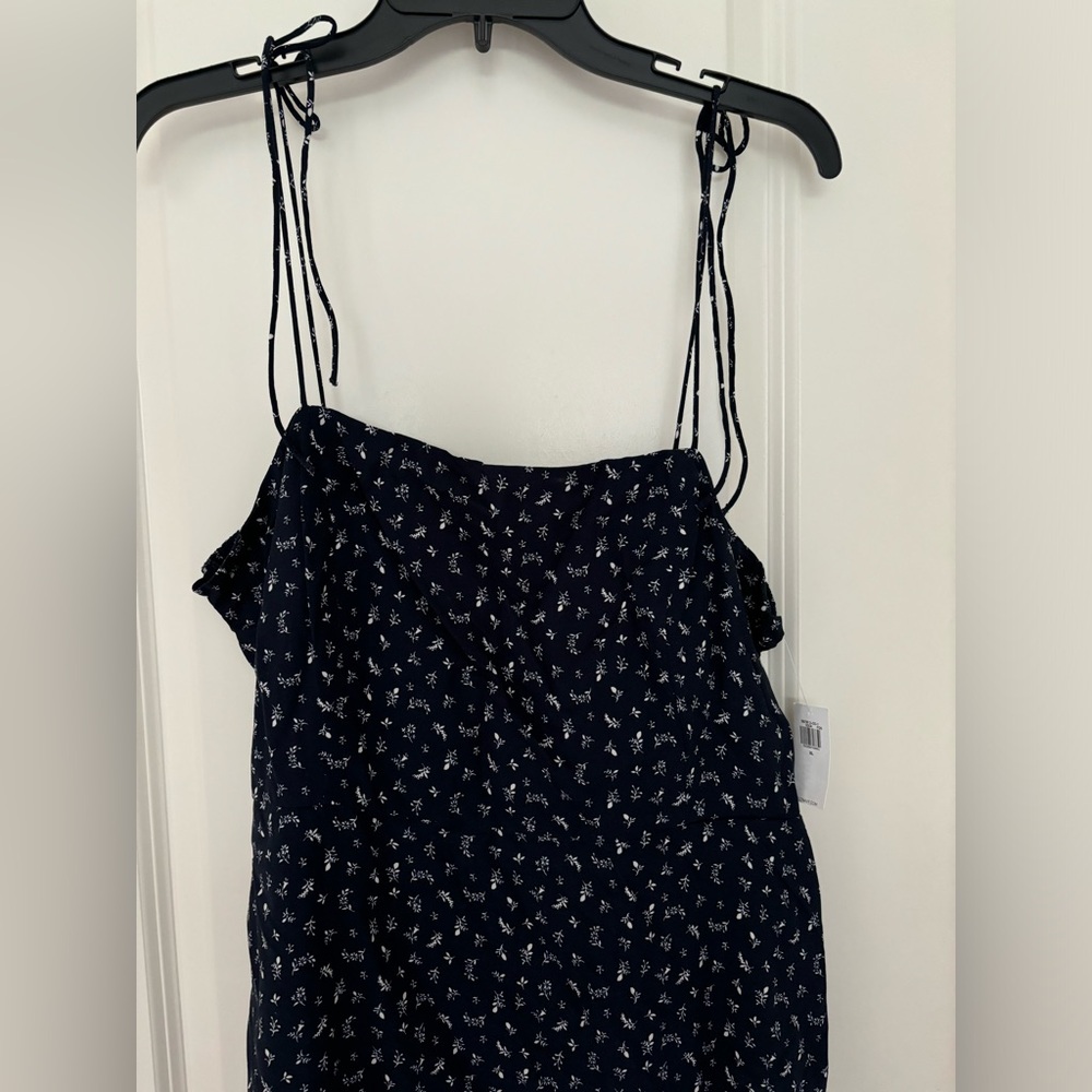 Old Navy Floral Cami Tie Dress